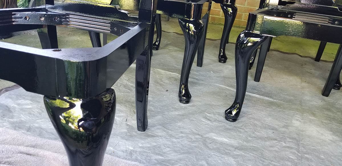 Spray Painting Furniture with Automotive Paint Eastwood Single Stage