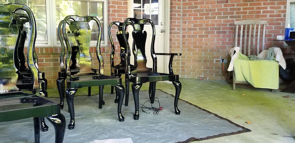 Spray Painting Furniture with Automotive Paint Eastwood Single Stage Fix It How To Tips